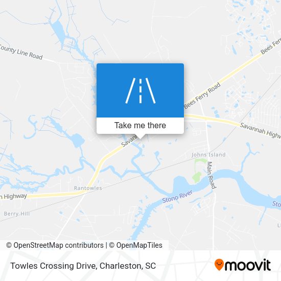 Towles Crossing Drive map