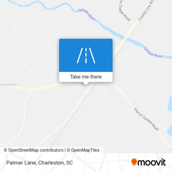 Palmer Lane map