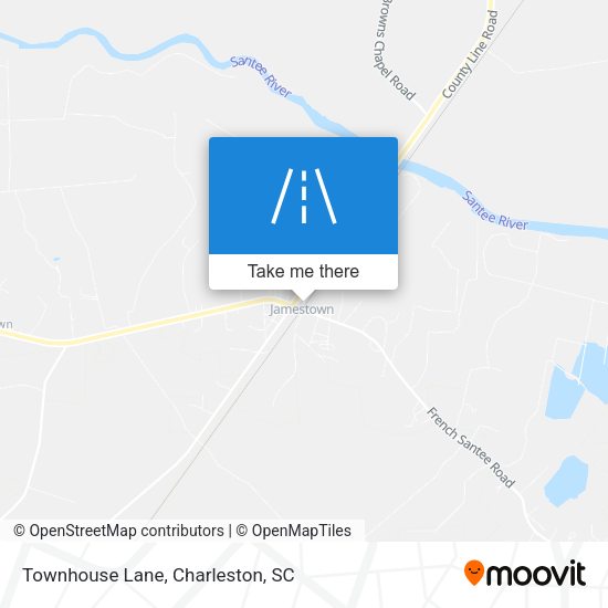 Mapa de Townhouse Lane