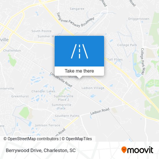 Mapa de Berrywood Drive