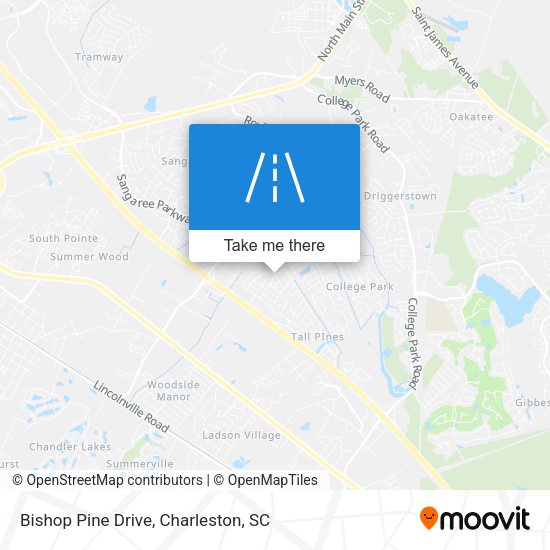 Bishop Pine Drive map