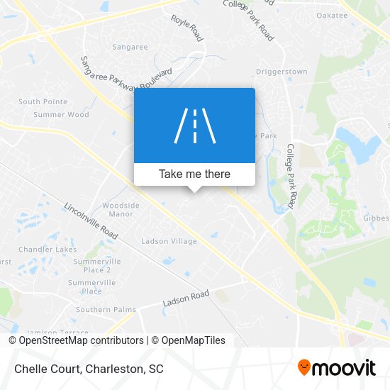 Mapa de Chelle Court