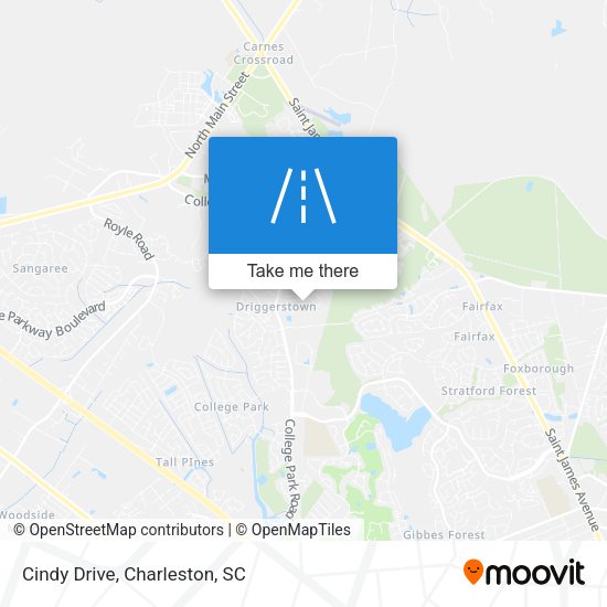 Mapa de Cindy Drive