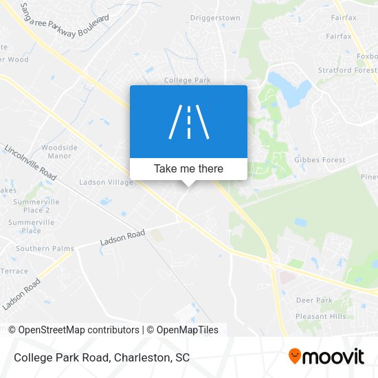 College Park Road map