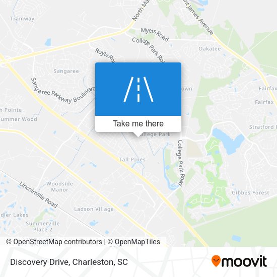 Discovery Drive map