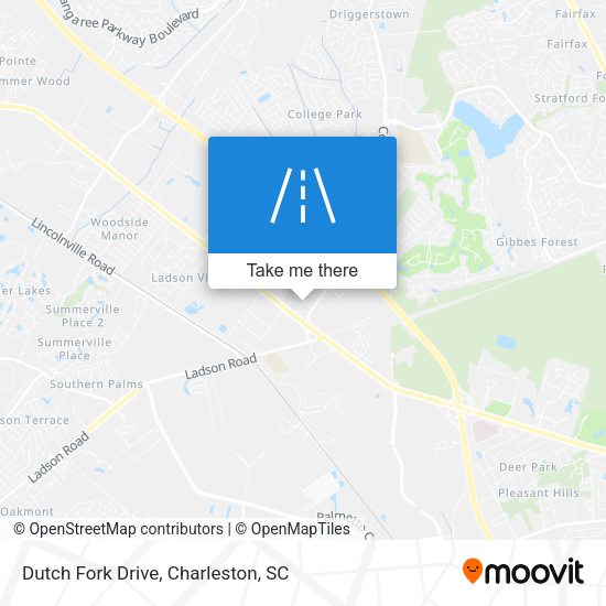 Dutch Fork Drive map