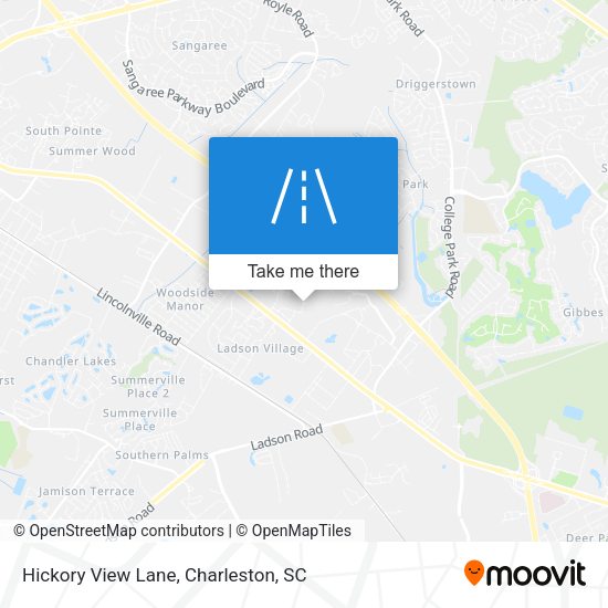 Mapa de Hickory View Lane