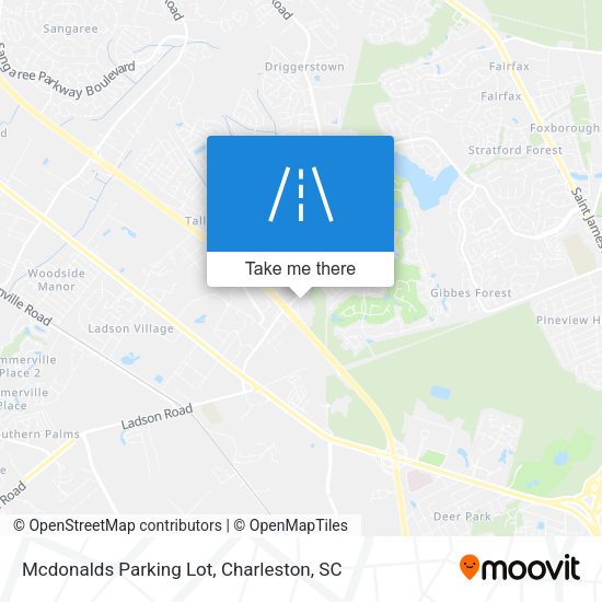 Mapa de Mcdonalds Parking Lot