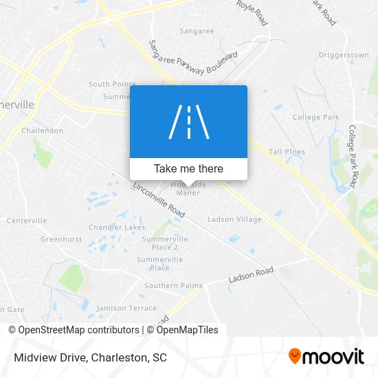 Midview Drive map