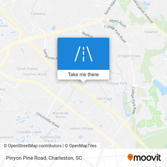 Mapa de Pinyon Pine Road