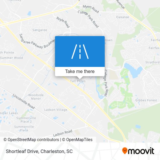 Shortleaf Drive map