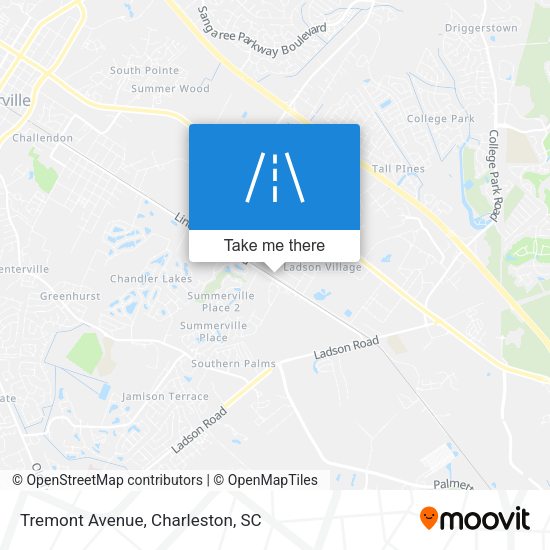 Mapa de Tremont Avenue