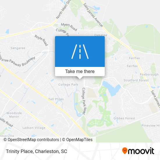Mapa de Trinity Place