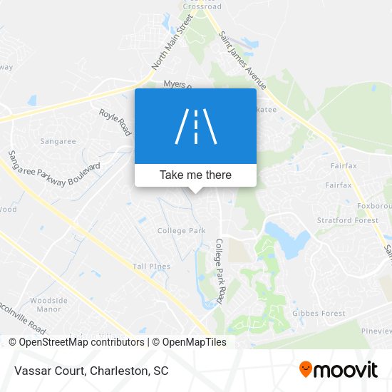 Mapa de Vassar Court