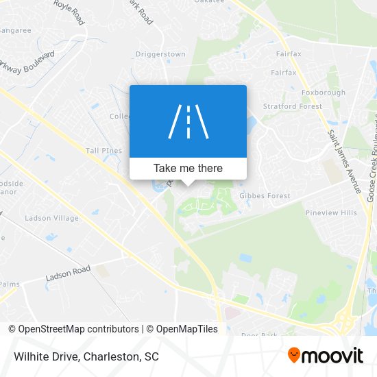 Mapa de Wilhite Drive