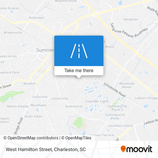 Mapa de West Hamilton Street