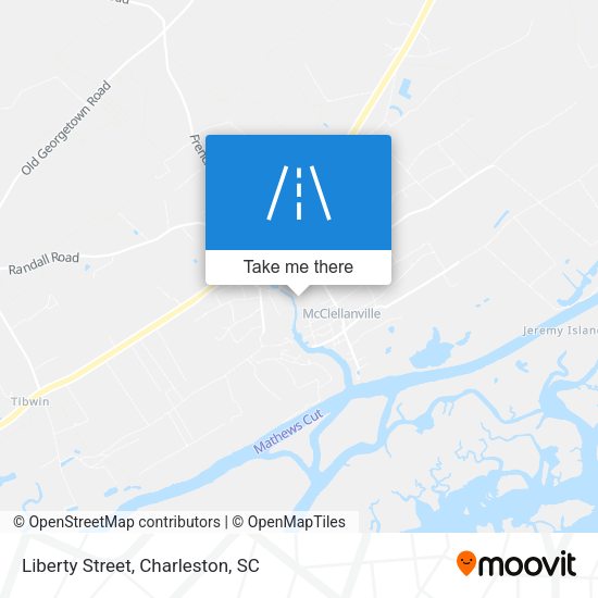 Mapa de Liberty Street