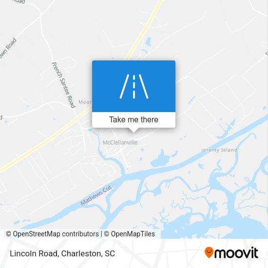Mapa de Lincoln Road
