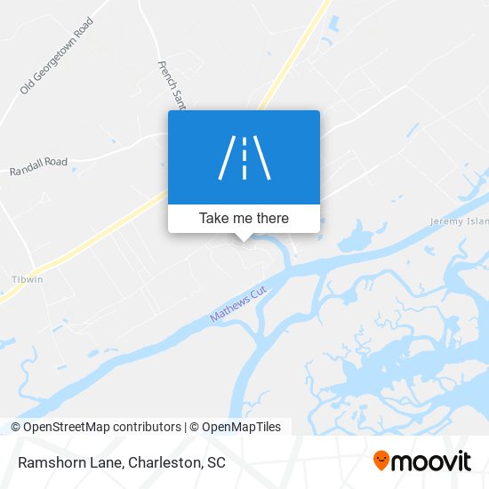 Ramshorn Lane map