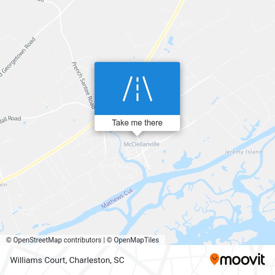 Mapa de Williams Court