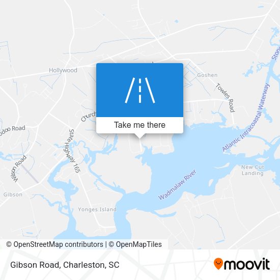 Mapa de Gibson Road