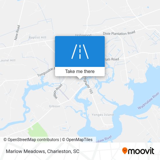 Mapa de Marlow Meadows