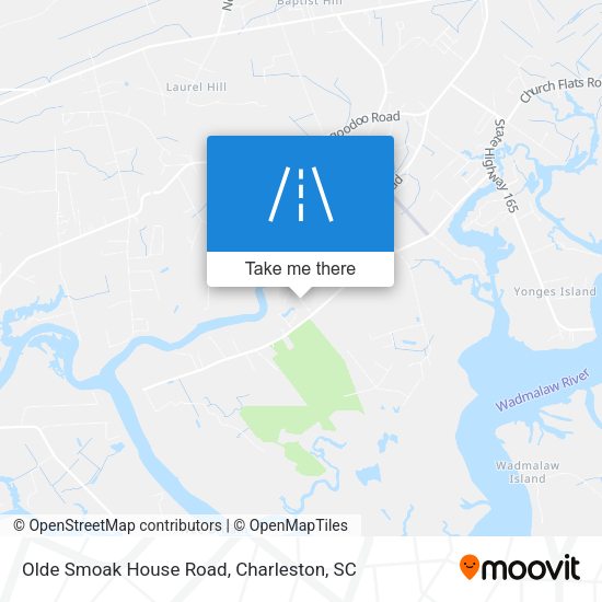 Olde Smoak House Road map