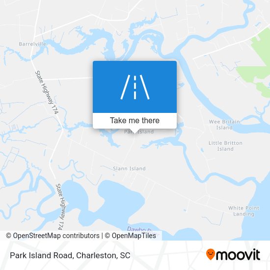 Mapa de Park Island Road