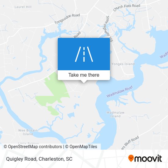 Mapa de Quigley Road