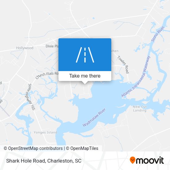 Mapa de Shark Hole Road