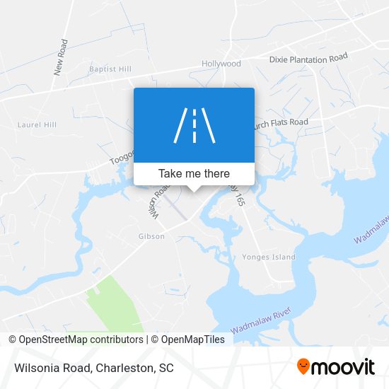 Mapa de Wilsonia Road