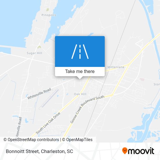 Bonnoitt Street map