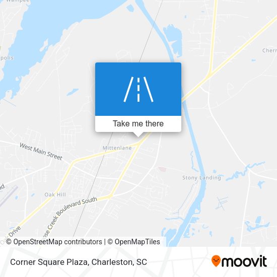 Mapa de Corner Square Plaza