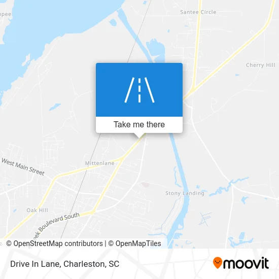 Drive In Lane map