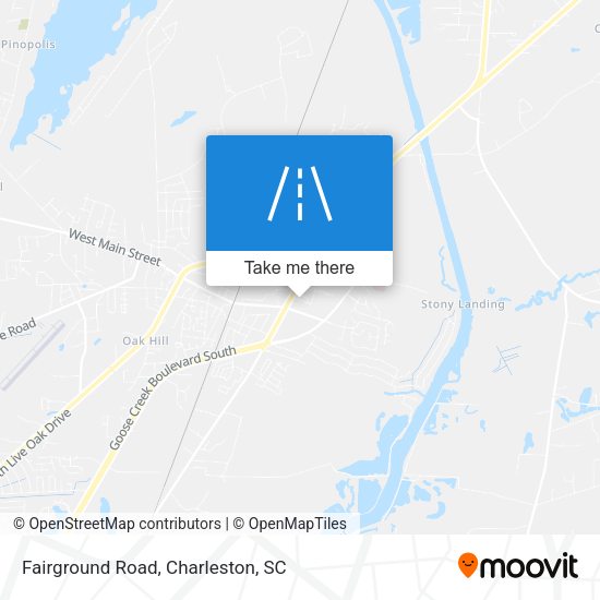 Mapa de Fairground Road