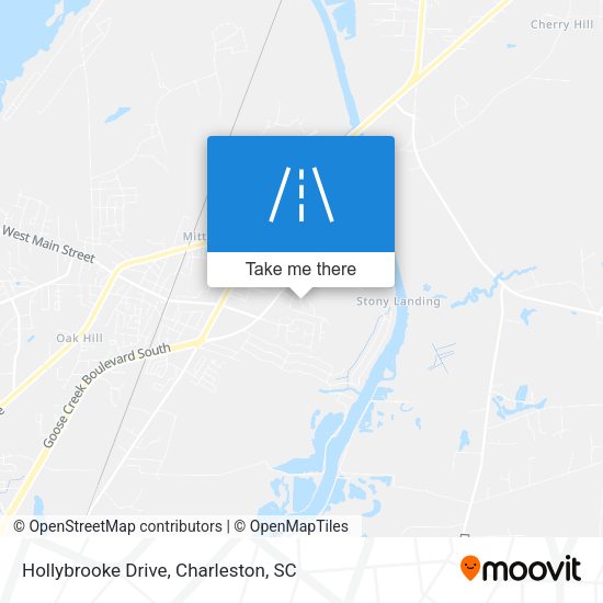 Hollybrooke Drive map