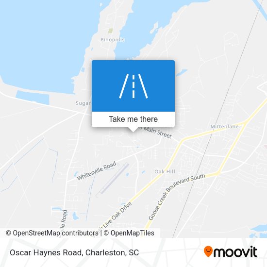 Mapa de Oscar Haynes Road
