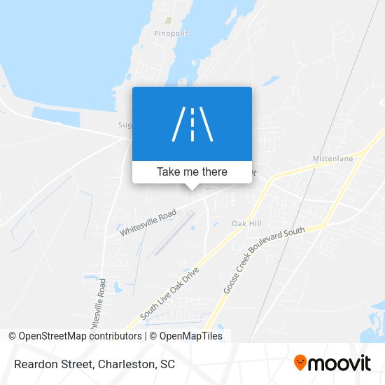 Mapa de Reardon Street