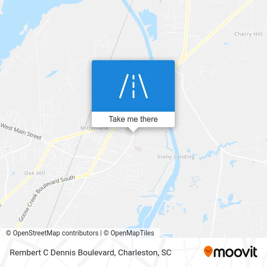 Rembert C Dennis Boulevard map