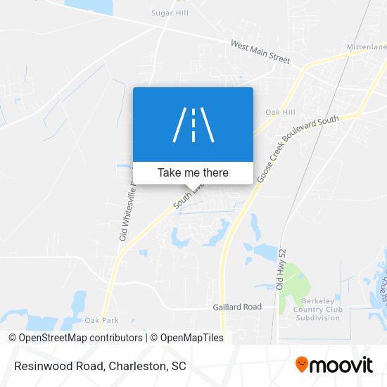 Mapa de Resinwood Road