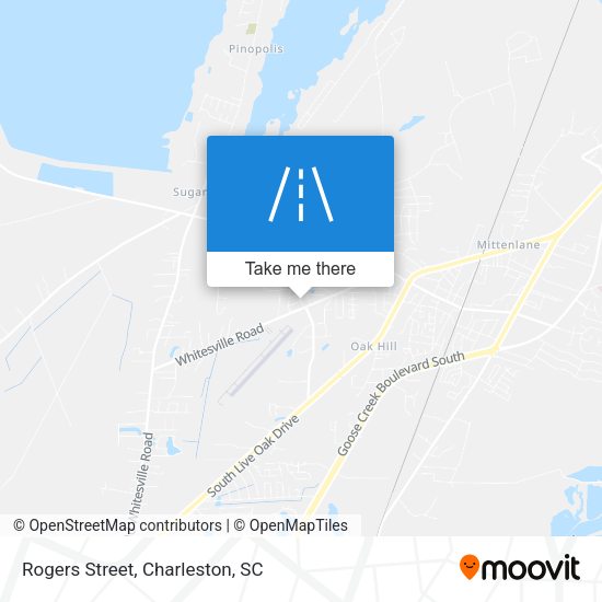 Mapa de Rogers Street