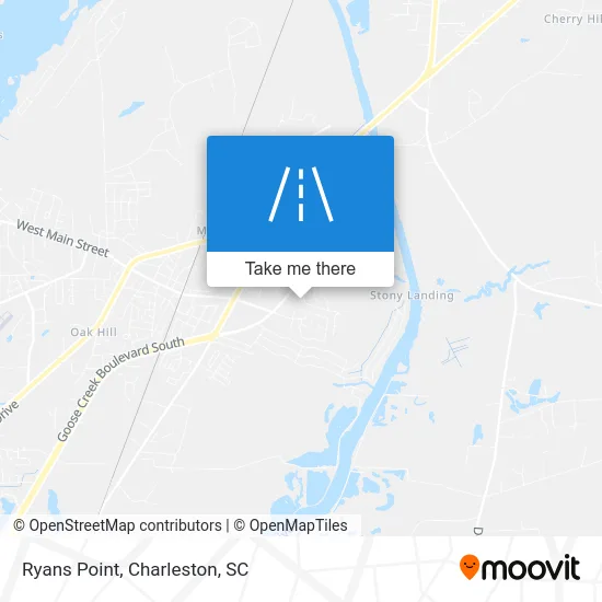 Ryans Point map