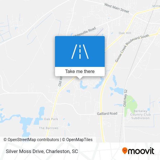 Mapa de Silver Moss Drive