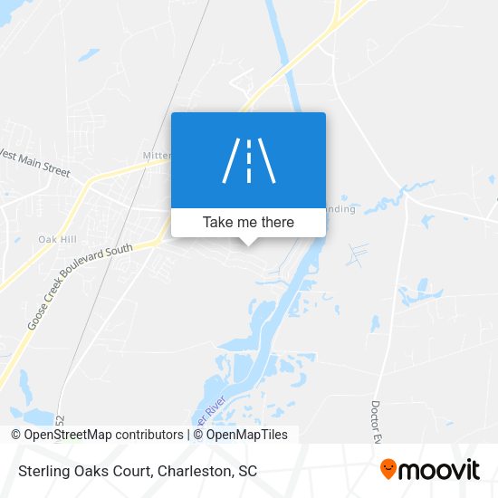 Sterling Oaks Court map