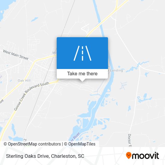 Sterling Oaks Drive map