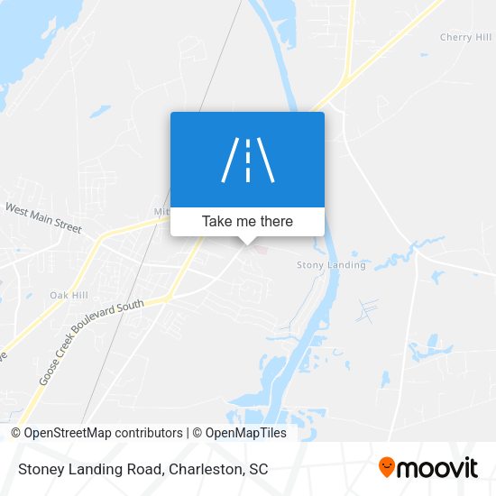 Stoney Landing Road map