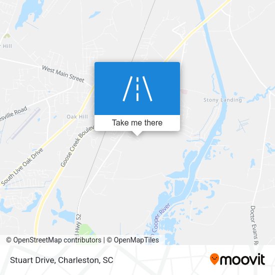 Mapa de Stuart Drive