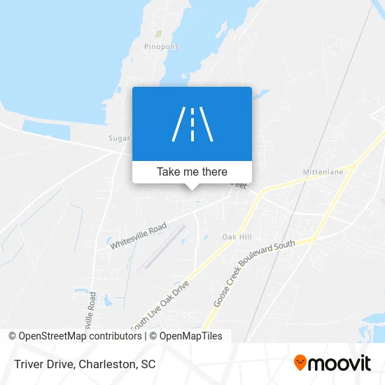 Triver Drive map