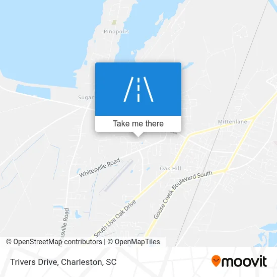 Trivers Drive map