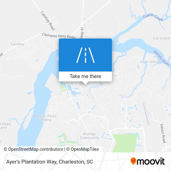 Mapa de Ayer's Plantation Way